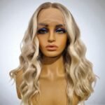 Perruque synthétique Curly Hair 13x6 Lace frontale