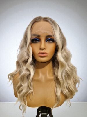 Perruque synthétique Curly Hair 13x6 Lace frontale