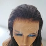 Perruque raw hair lisse 13x4 HD Lace Frontale